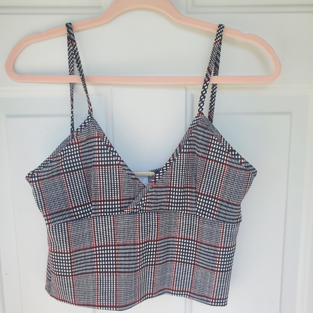 Objex Stretch Crop Top Size Large